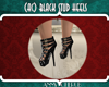 (AC) Black Stud Heels