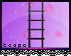 T| Black Ladder Shelf