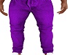 purple jeans
