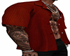 open shirt red