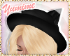 [Y] Cat Ears Bowler Hat