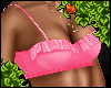 ♦ Ruffle Bra Pink