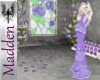 {K} Lilac Wedding Dress