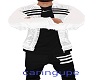 chandal nike blanc/negro