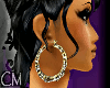 .CM Earring! gold glam