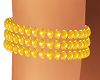 Gold Pearl Armband {L}