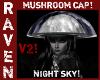 NIGHT SKY MUSHROOM HAT!