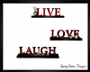 Live,Laugh & Love Wall A