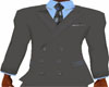 Gray-Blue Tux Jacket