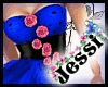 {Blue}Dress-Blooms