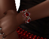Red Bling Bracelets