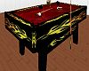 Hot Flame Pool Table
