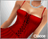 red sexy prom dress C