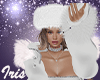 ICE FUR HAT WHITE