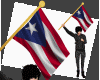 Hold Flag Puerto Rico HM