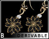 DRV Pearl Flower Earring