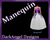 Purple Cinder Mannequin