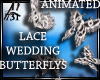 LACE WEDDING BUTTERFLYS