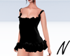 N| Ruffled Micro Dress